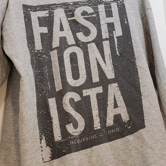 2/$30 Jacqueline de Yong High-Low Long sleeve top - Picture 2 of 2